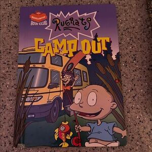 Rugrats (1999) Camp Out Book EUC